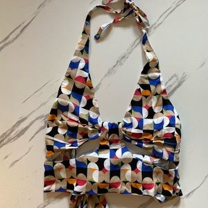 Colorful halter top from Hollister